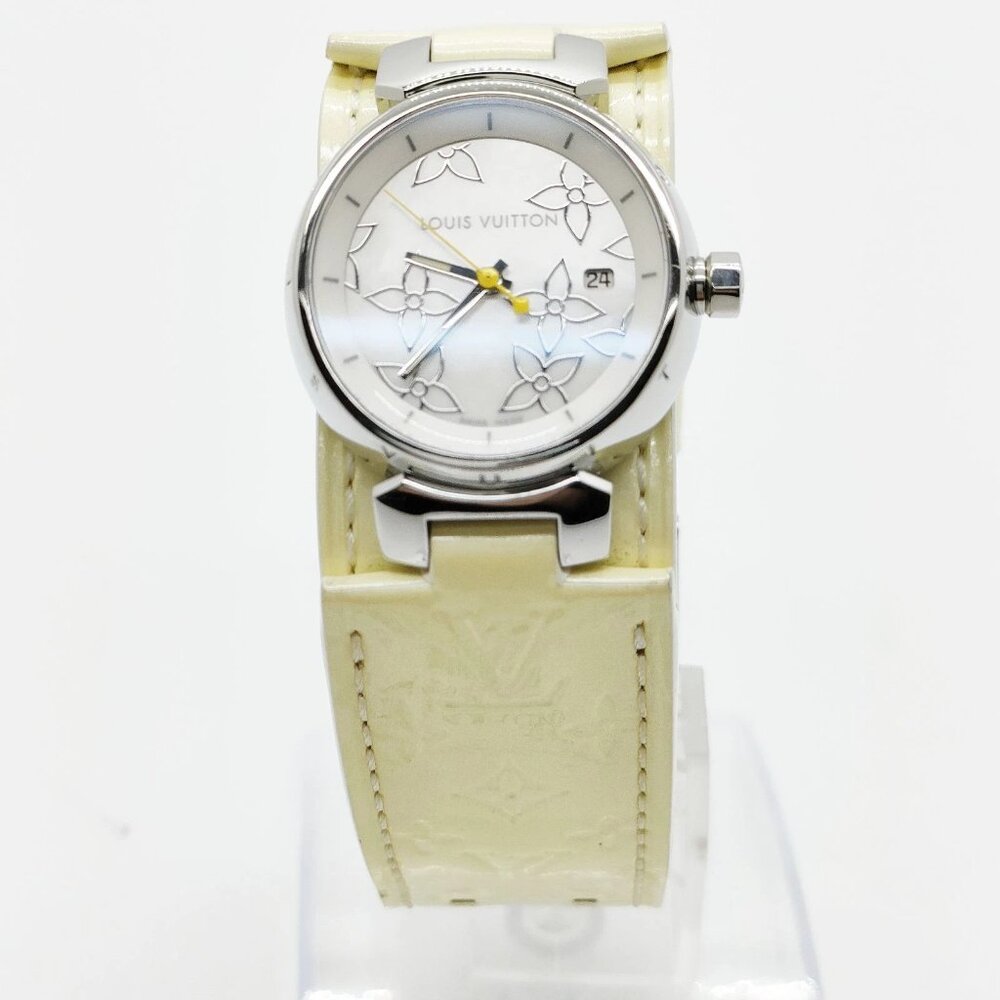 Louis Vuitton Watch Q121c 26mm Women's Whites X Yellows 558-070225